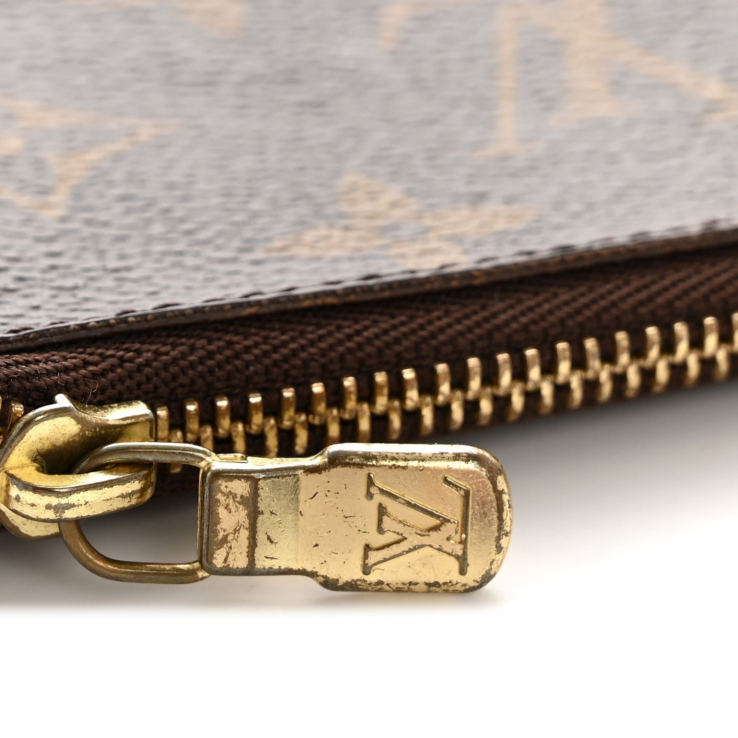 Monogram Key Pouch