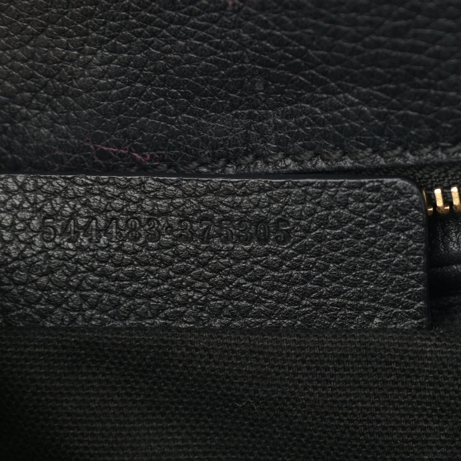 Alexander McQueen Pebbled Calfskin Large Skull Padlock Zip Around Tote Black 6 of 15