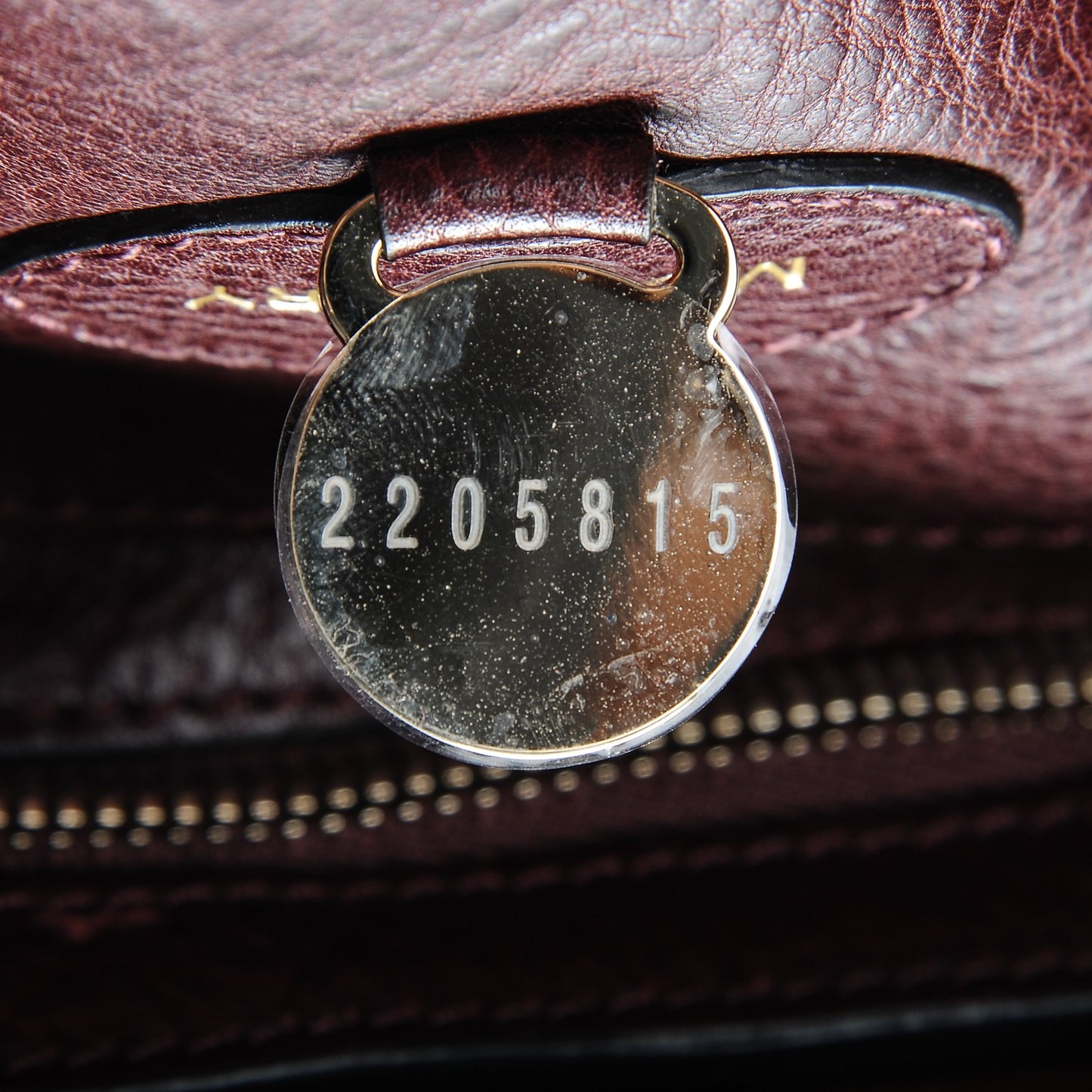 Natural Leather Bayswater Oxblood