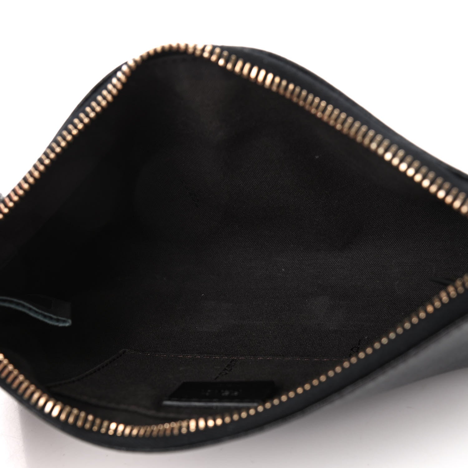 Fendi Vitello Elite Mini Pouch Crossbody Black 4 of 4