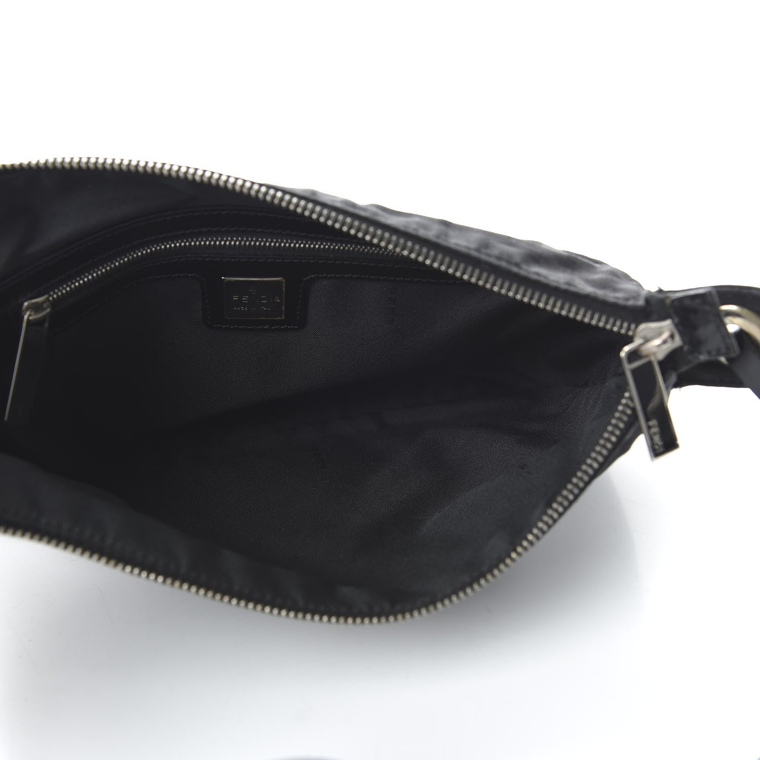 Fendi Zucca Small Shoulder Bag Black 5 of 10