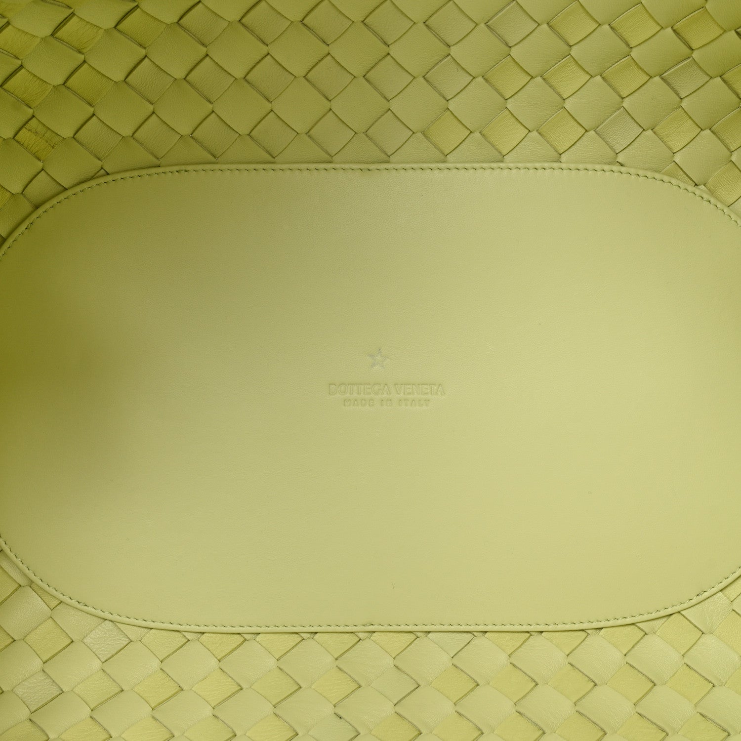 Bottega Veneta Nappa Intrecciato Tuck Lemon Washed 5 of 12