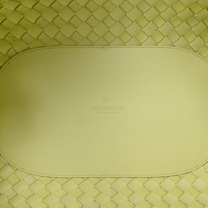 Bottega Veneta Nappa Intrecciato Tuck Lemon Washed 5 of 12