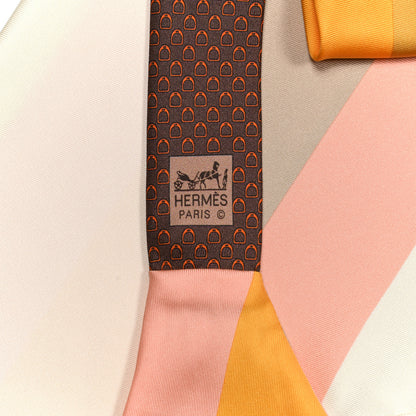 Hermes Silk Petit H Scarf And Tie 5 of 8