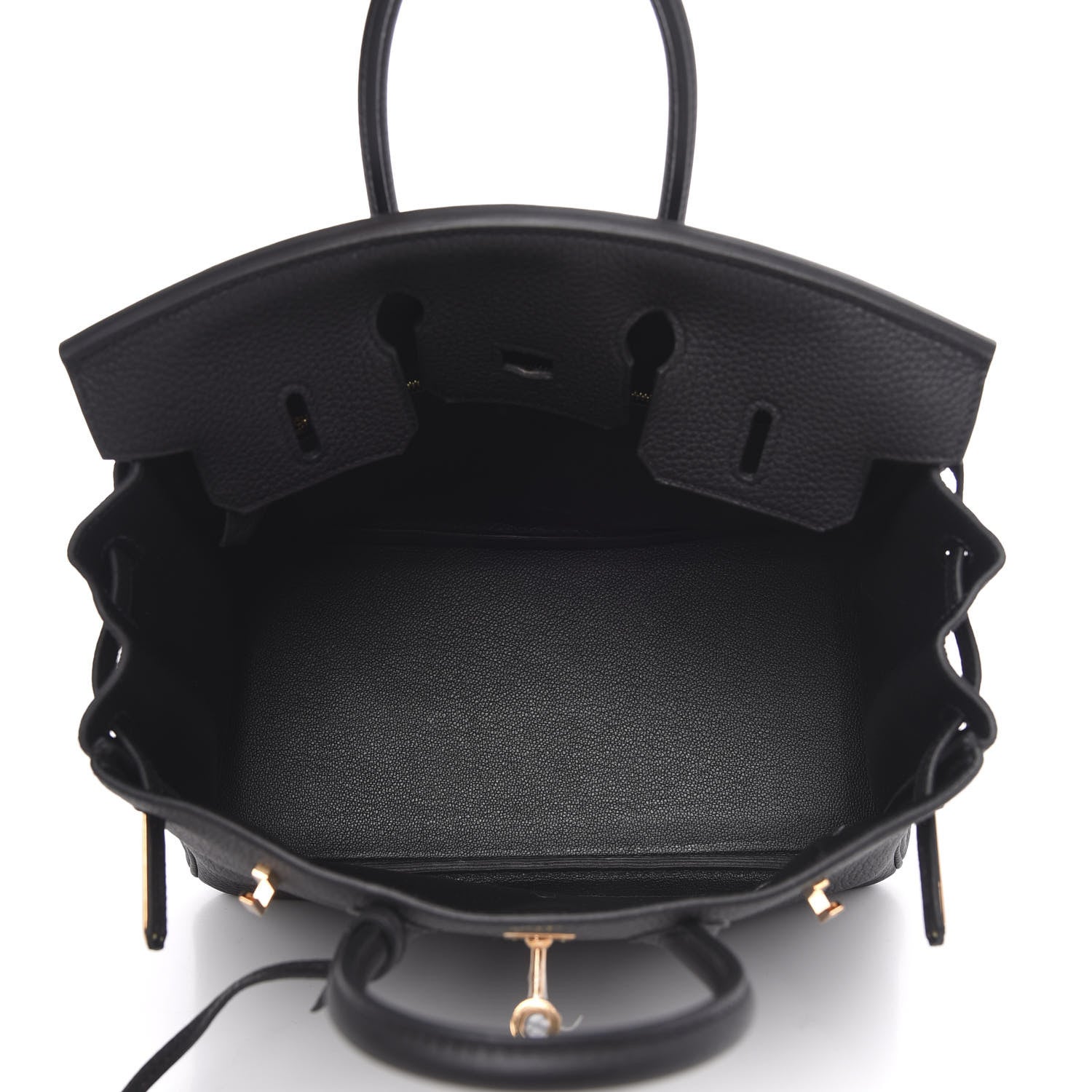 Hermes Togo Birkin 25 Black 5 of 10