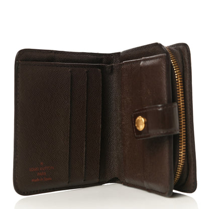 Louis Vuitton Damier Ebene Zippe Zipped Compact Wallet 6 of 13