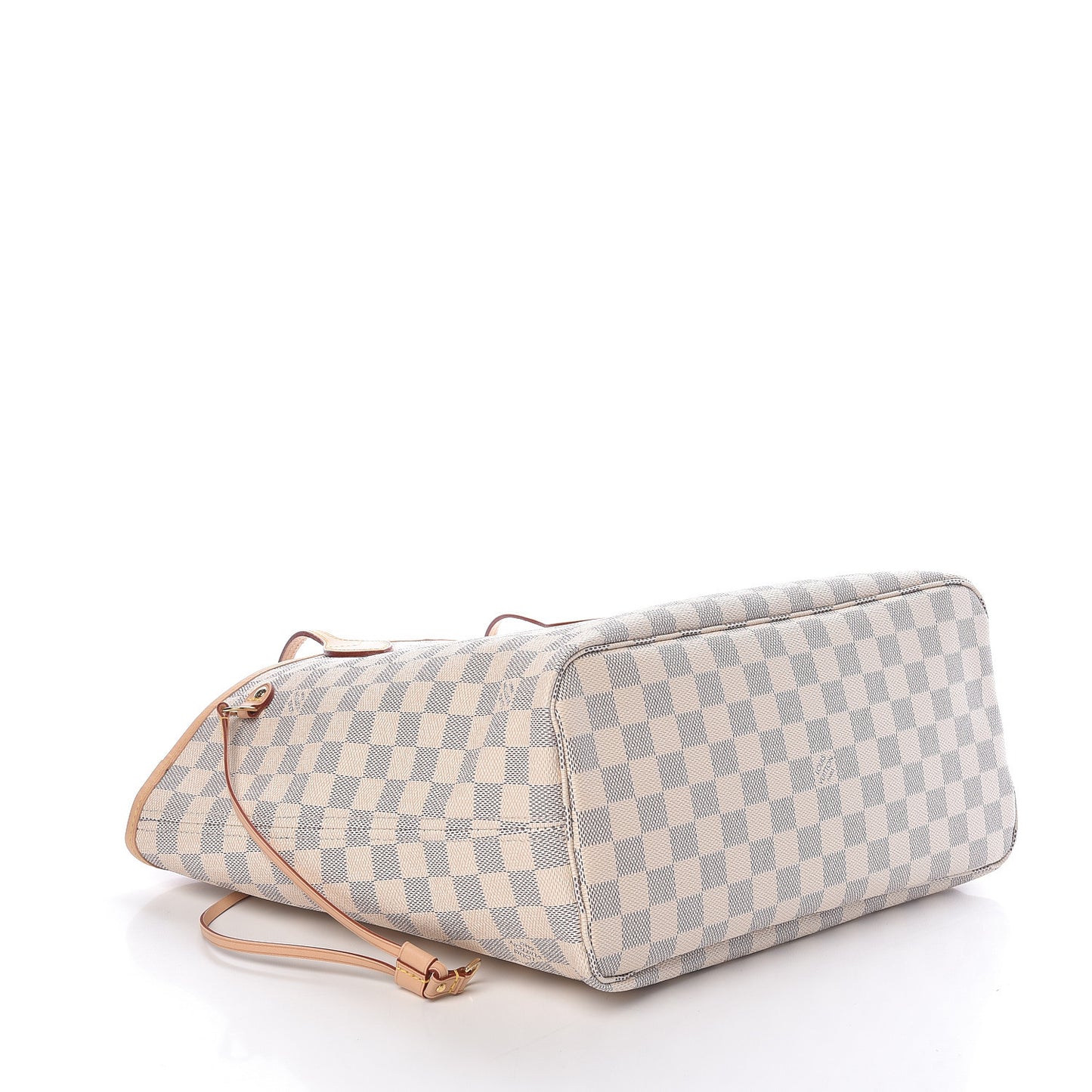 Damier Azur Neo Neverfull MM Rose Ballerine