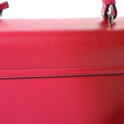Versace Calfskin Medium DV One Satchel Pink Red 10 of 10
