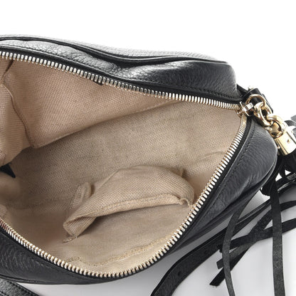 Gucci Pebbled Calfskin Small Soho Disco Bag Black 5 of 13