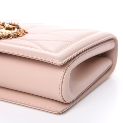 Dolce & Gabbana Calfskin Large Devotion Bag Pale Pink 9 of 12