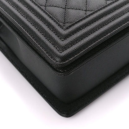 Chanel Caviar Quilted New Medium Boy Flap Black 9 of 11