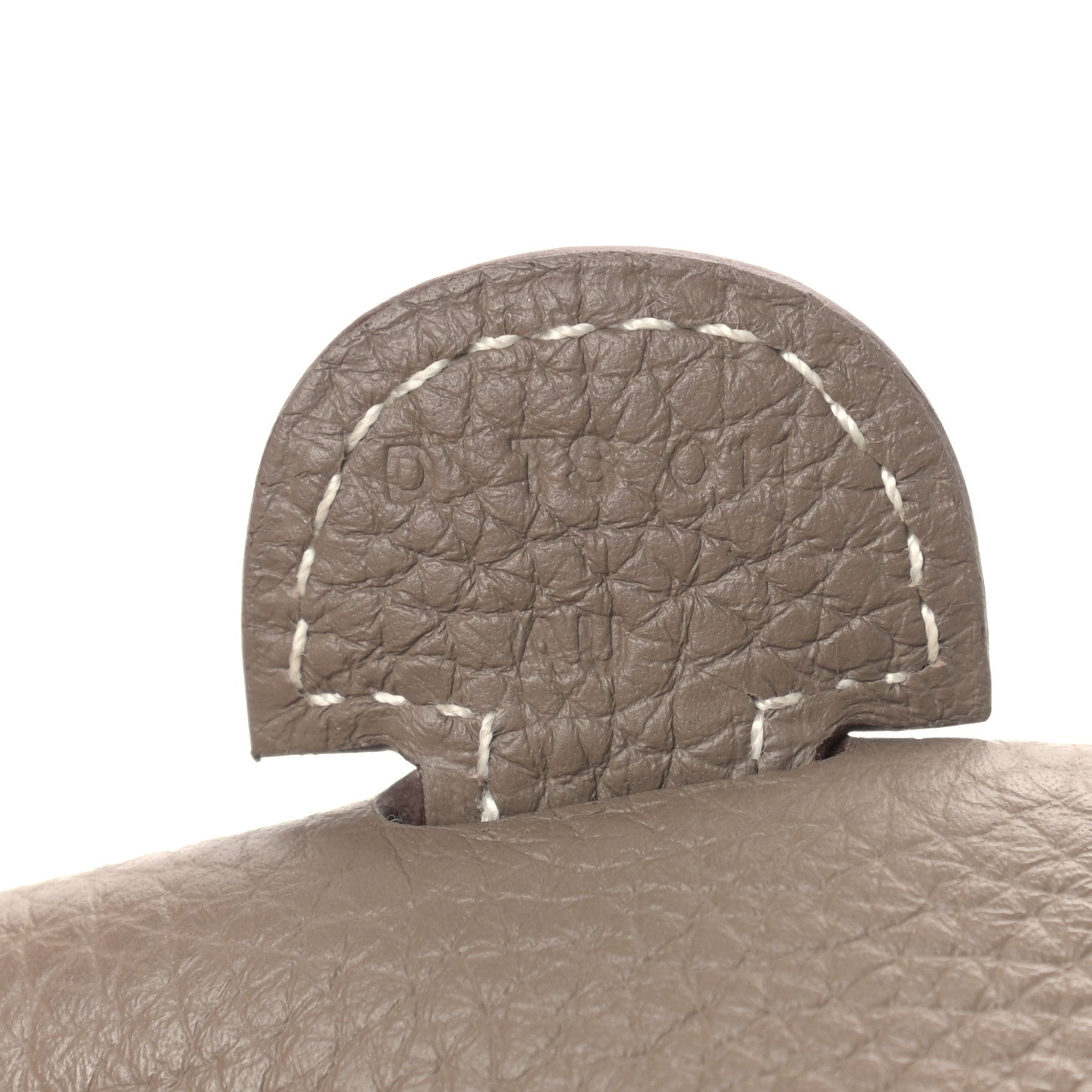 Hermes Taurillon Clemence Evelyne III PM Etoupe 7 of 11