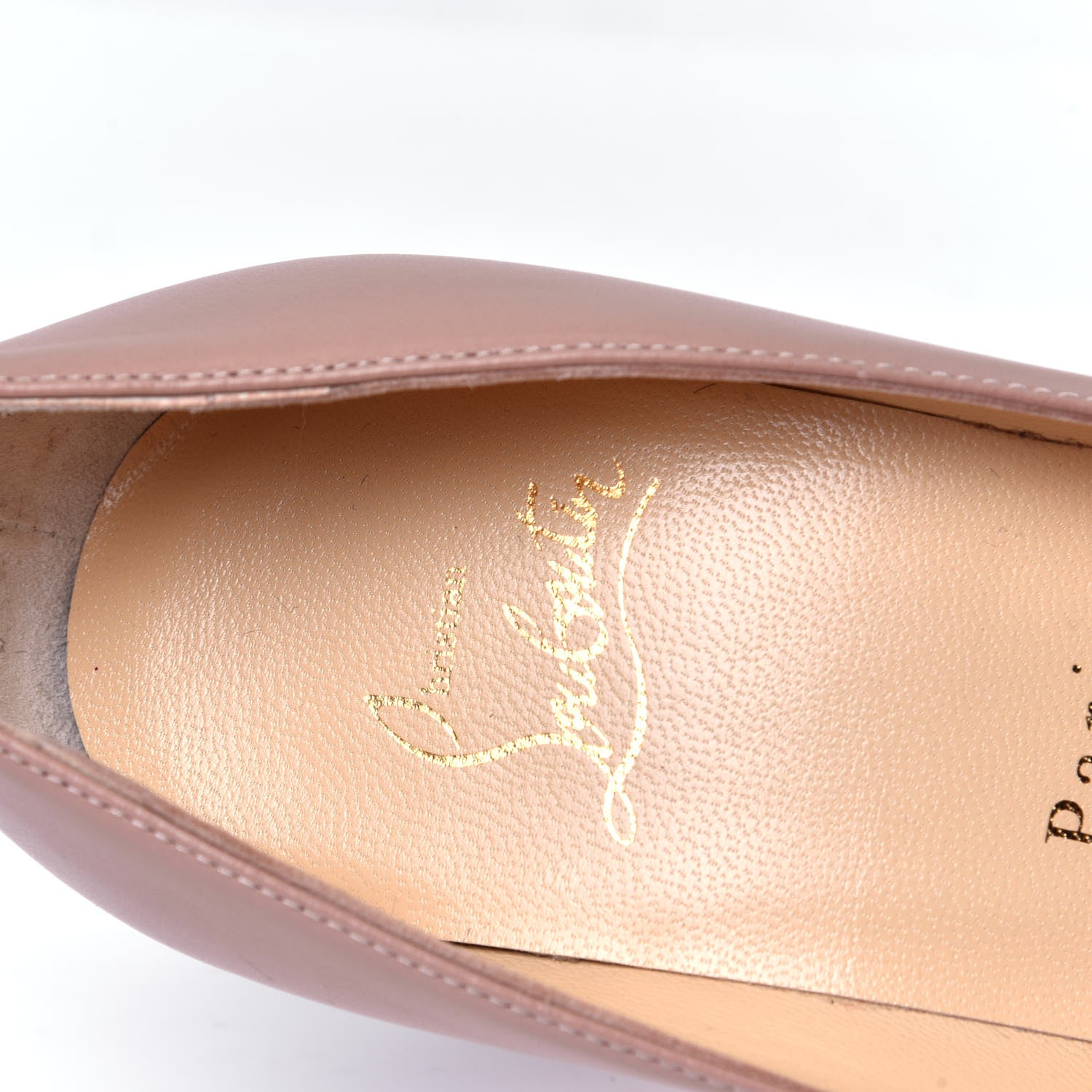 Christian Louboutin Kid So Kate 100 Pumps 36 Nude 6 of 6