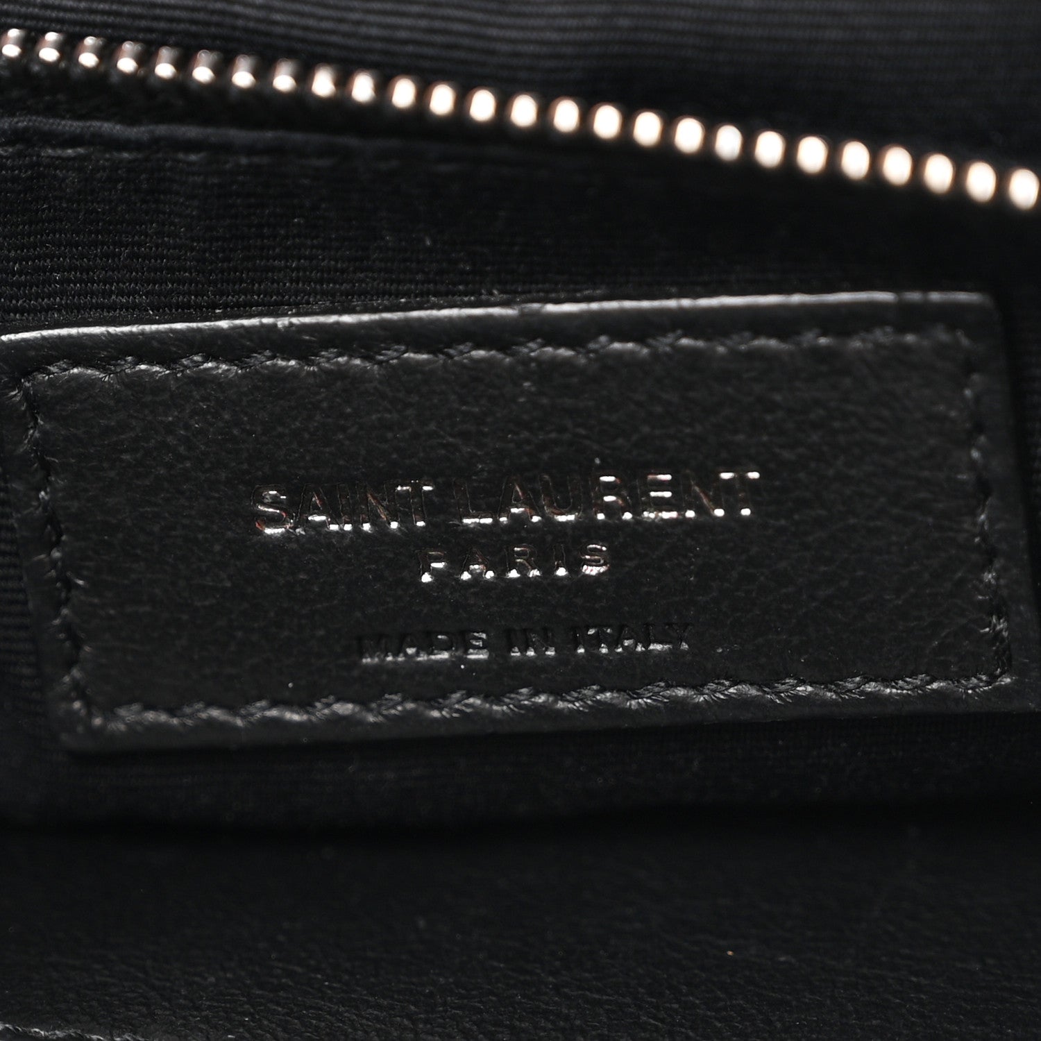 Saint Laurent Crinkled Calfskin Matelasse Monogram Large Niki Shopper Tote Black 6 of 11