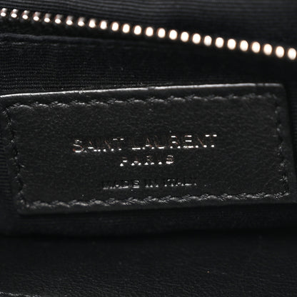 Saint Laurent Crinkled Calfskin Matelasse Monogram Large Niki Shopper Tote Black 6 of 11