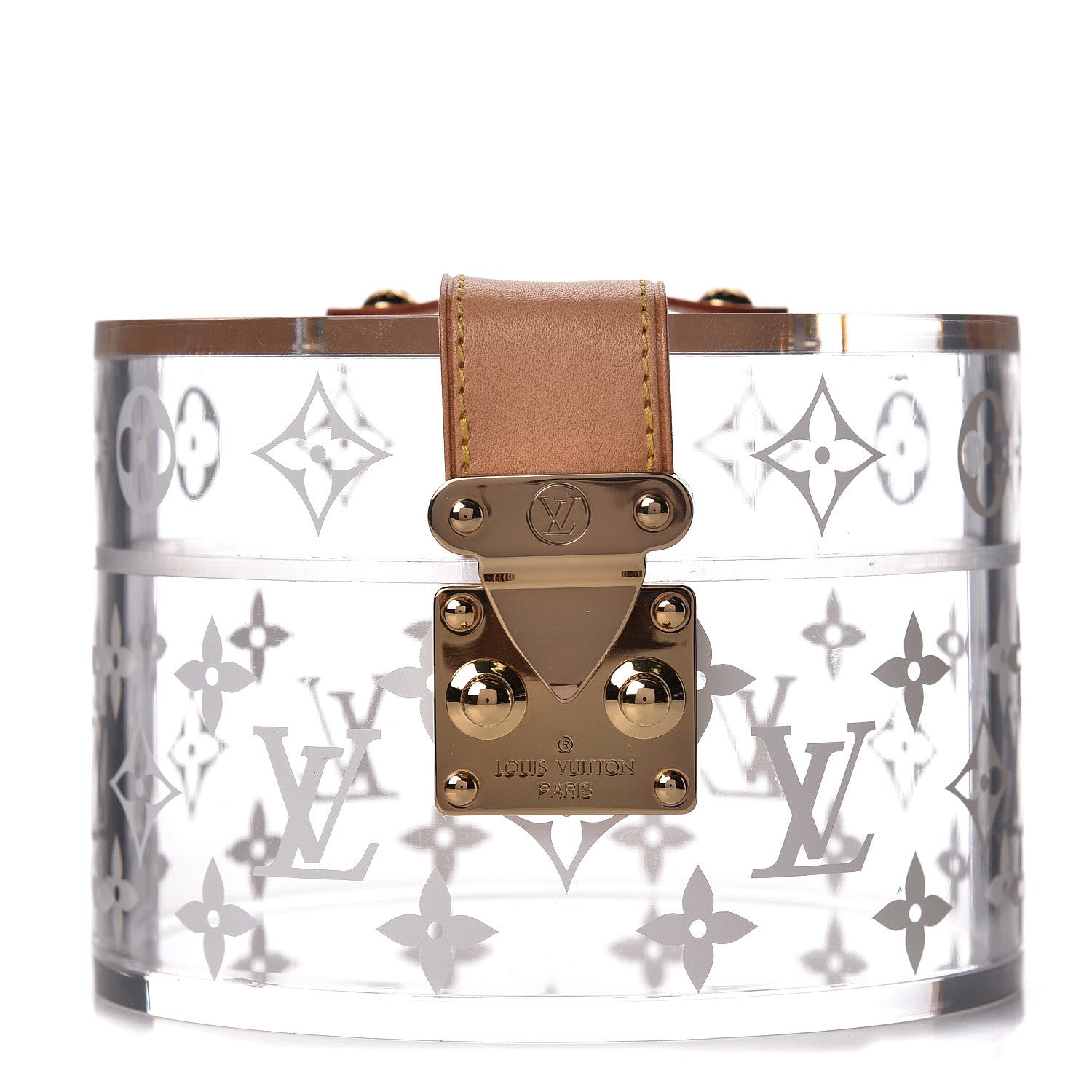 Louis Vuitton Transparent Plexiglass Box Scott 1 of 8