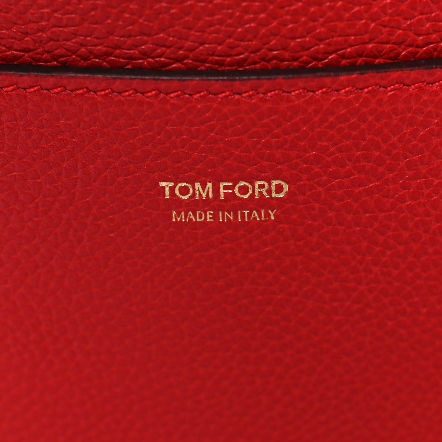 Grained Calfskin Medium Jennifer Crossbody Red