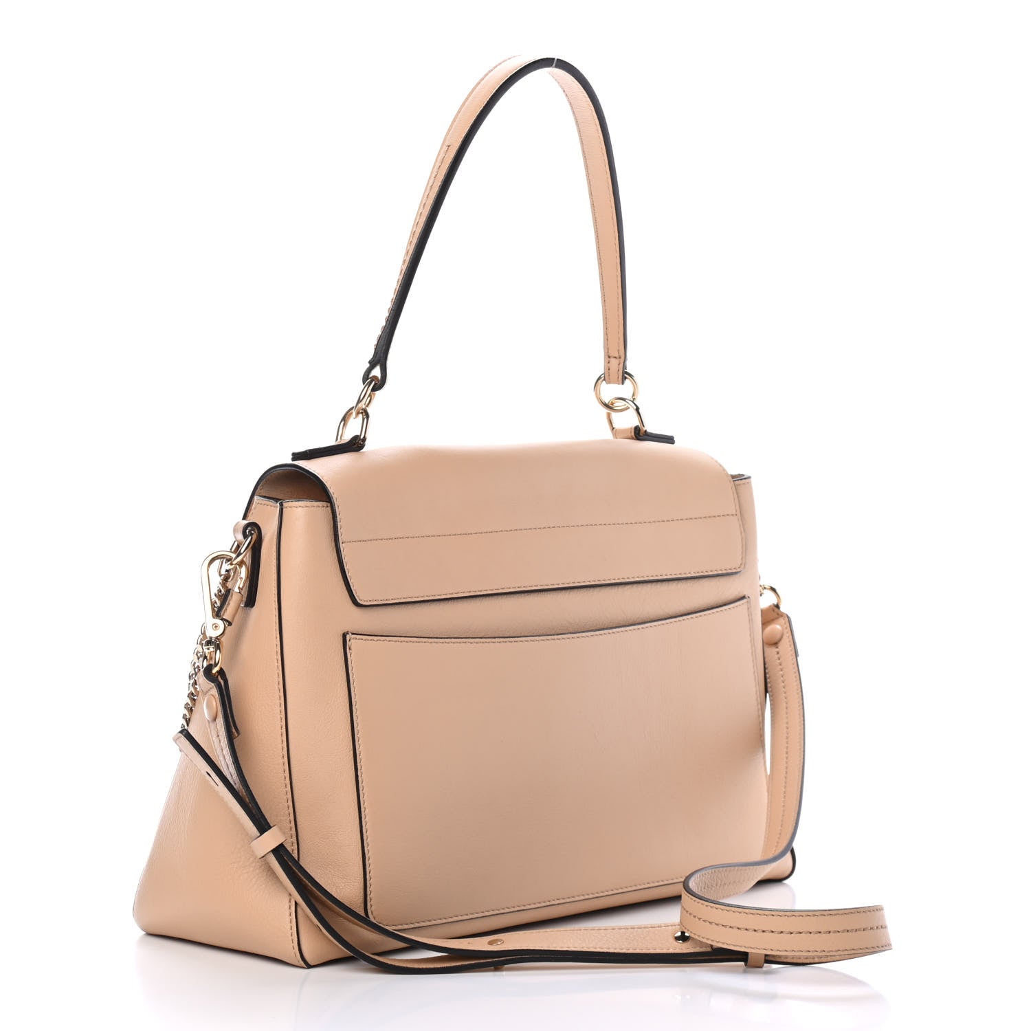 Chloe Calfskin Medium Faye Day Shoulder Bag Blush Nude 2 of 4