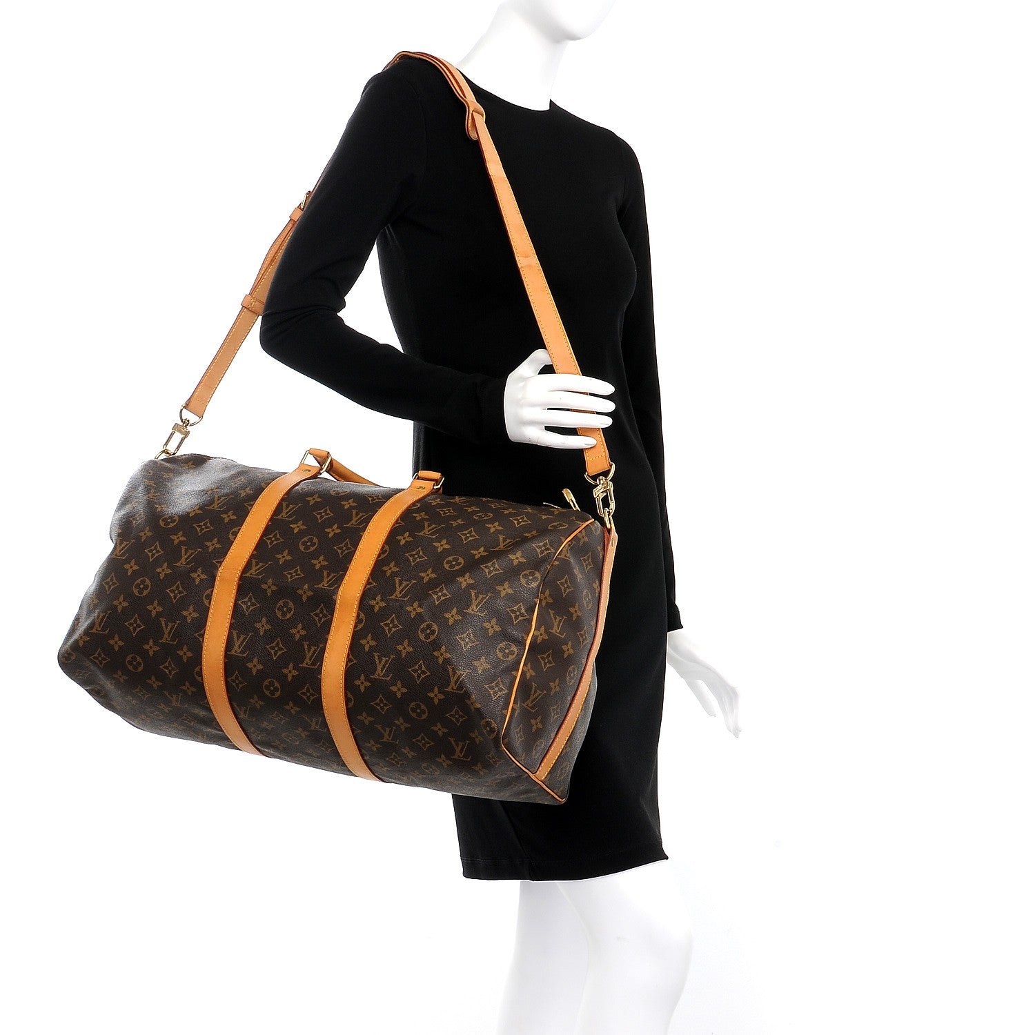 Louis Vuitton Monogram Keepall Bandouliere 50 2 of 13