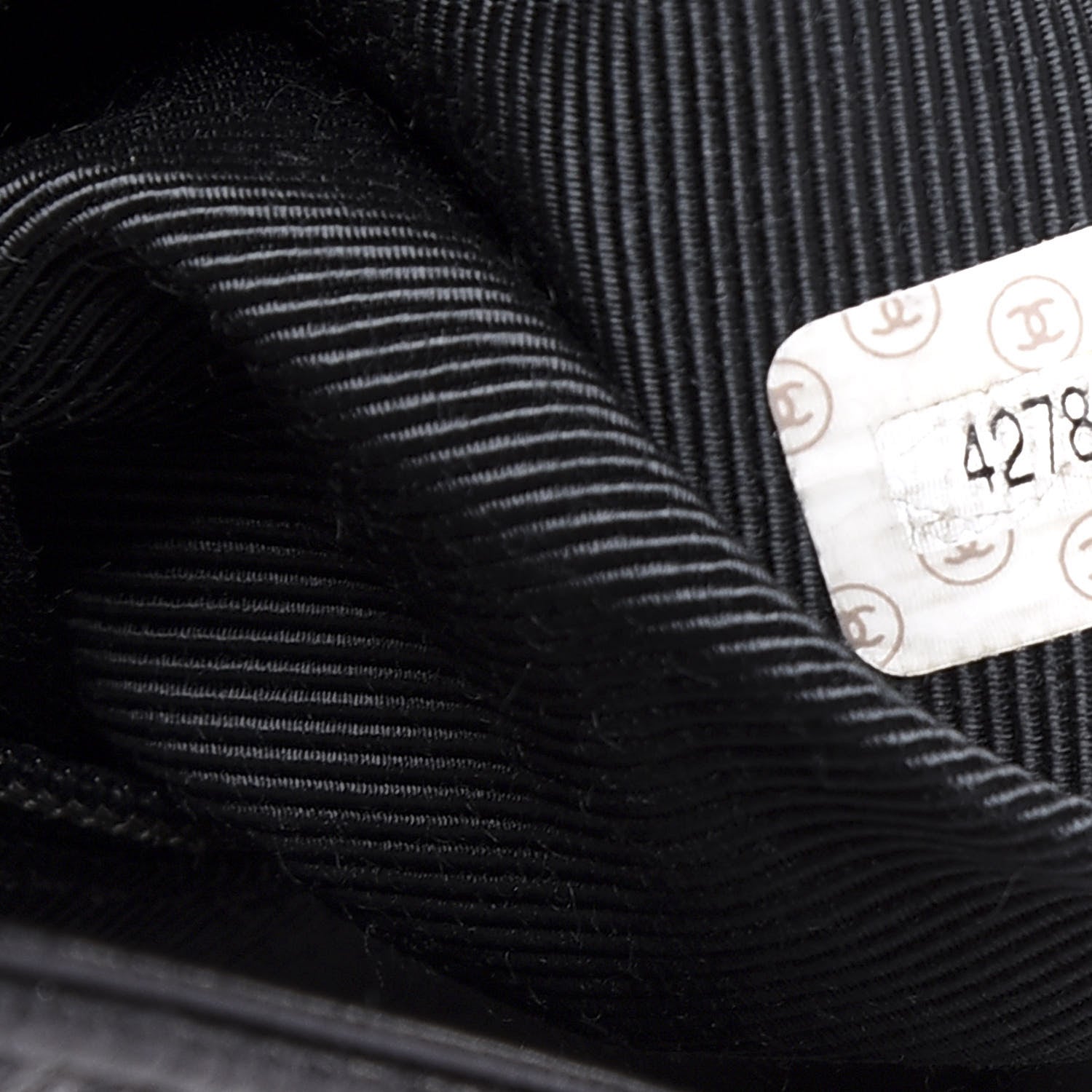 Chanel Caviar CC Backpack Black 6 of 9