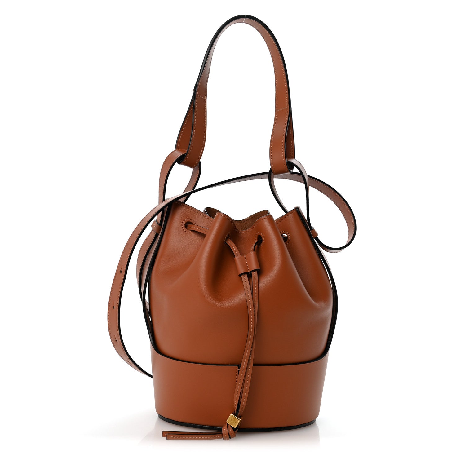Loewe Calfskin Mini Balloon Bucket Bag Tan 1 of 12