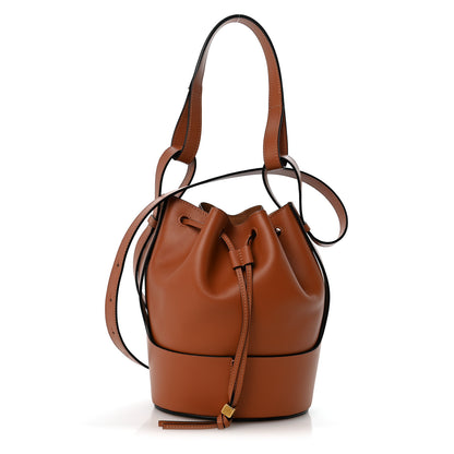 Loewe Calfskin Mini Balloon Bucket Bag Tan 1 of 12