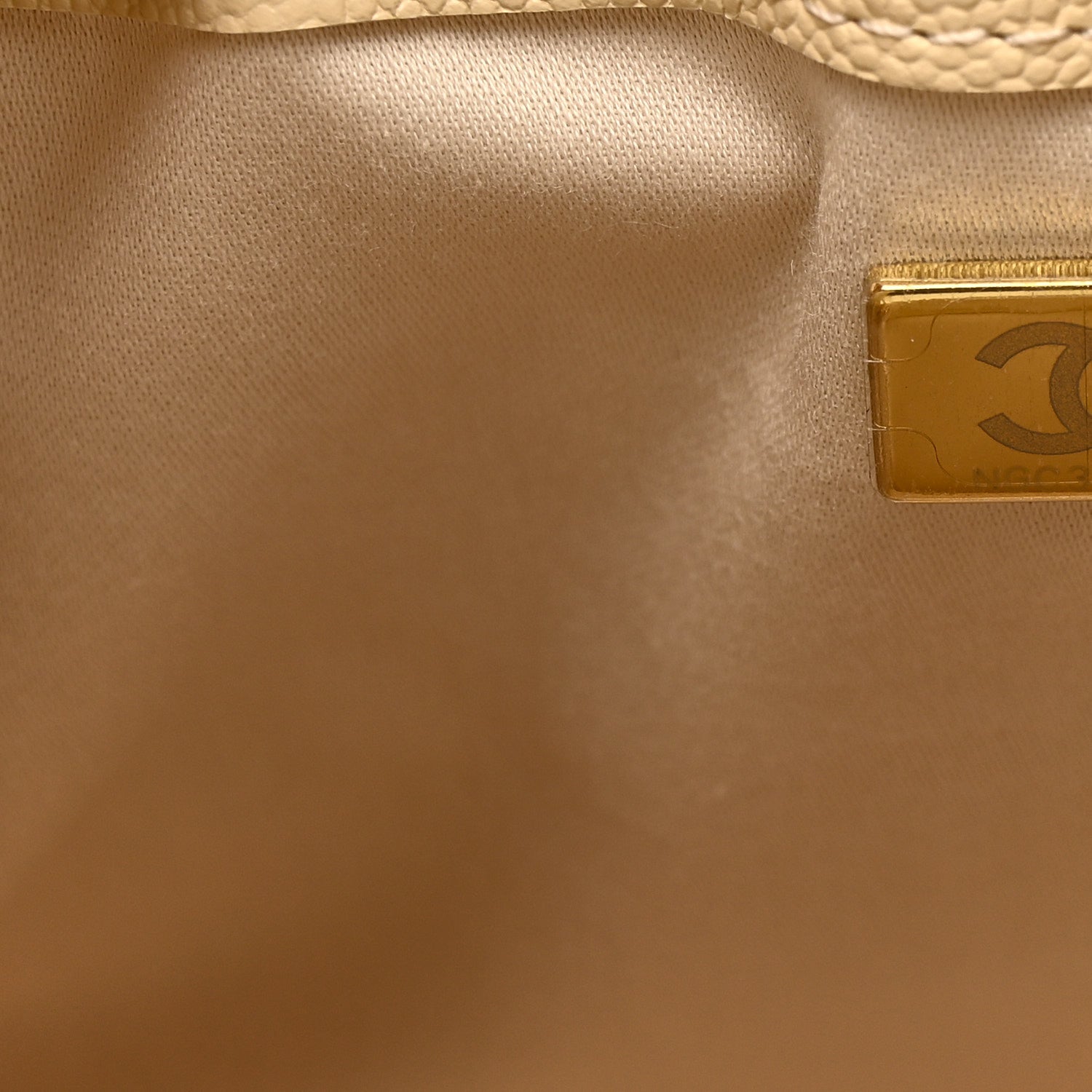 Chanel Caviar Quilted Small Chanel 25 Handbag Light Beige 7 of 11
