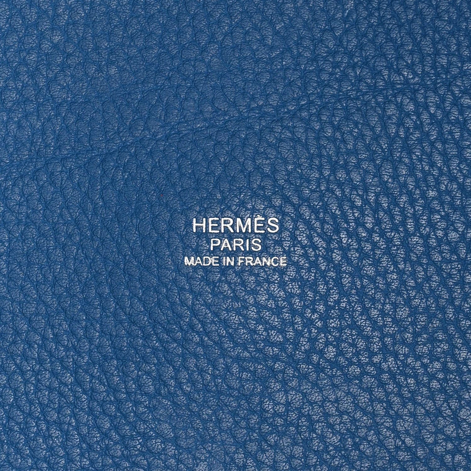 Hermes Taurillon Clemence Picotin Lock 26 GM Bleu France 6 of 11