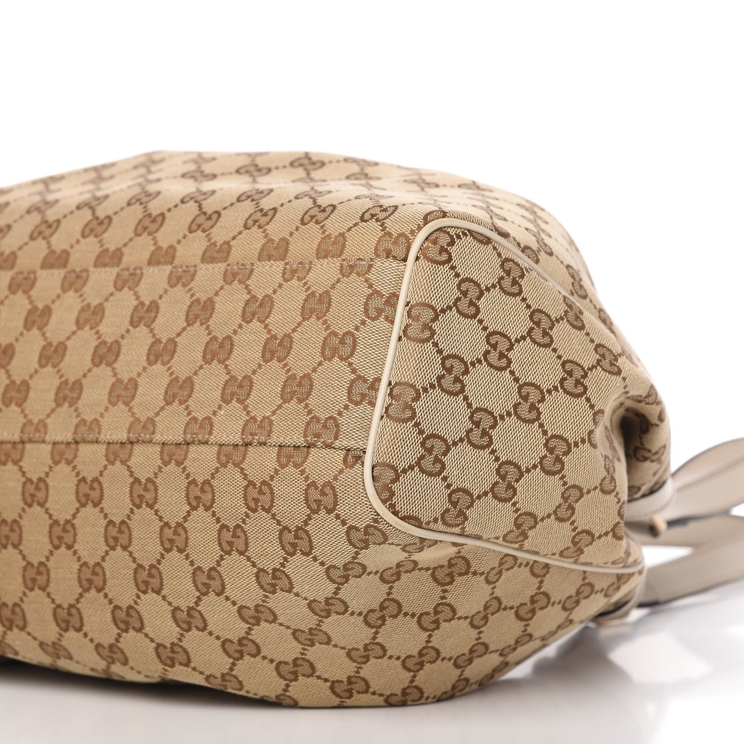 Gucci Monogram Shoulder Bag White 7 of 10