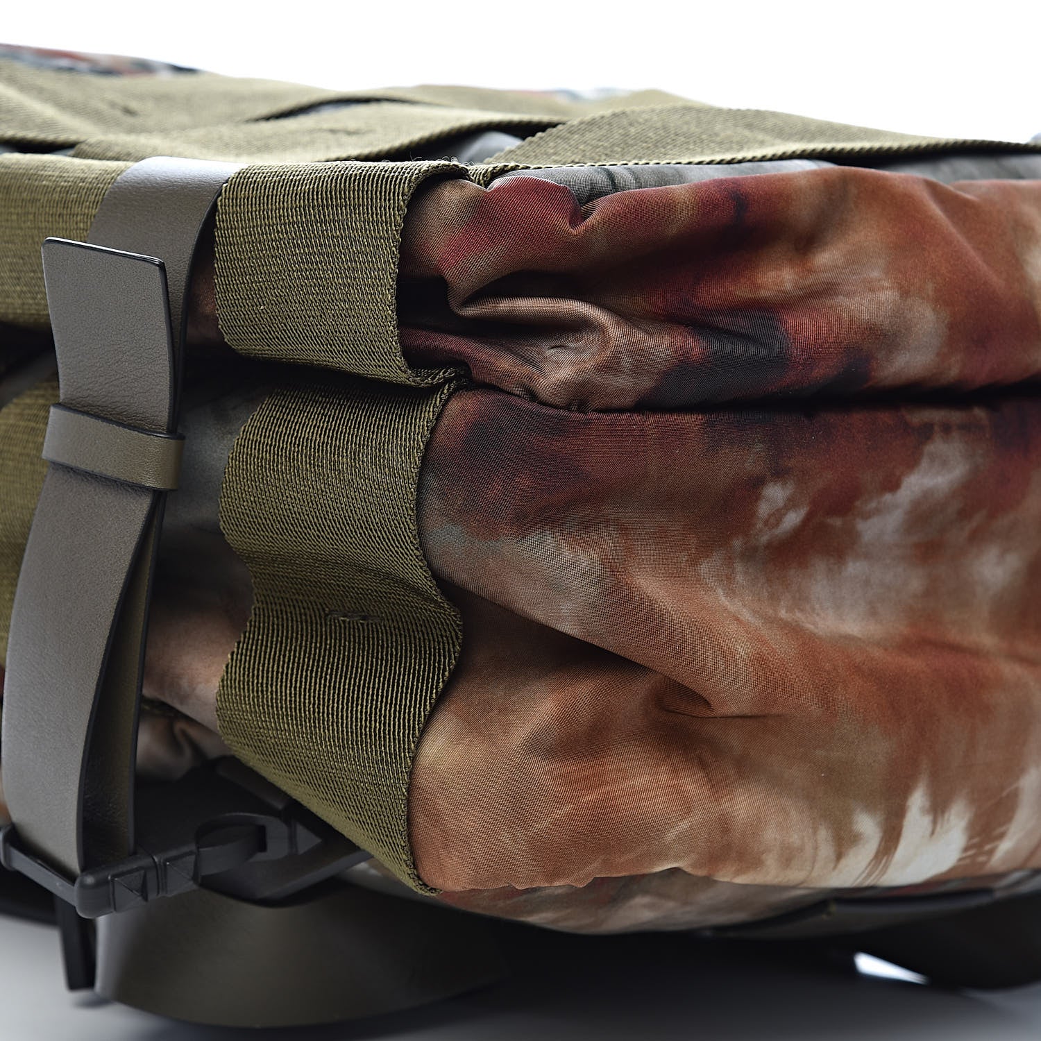 Valentino Garavani Nylon Tie Dye Backpack Deep Army Green 8 of 10