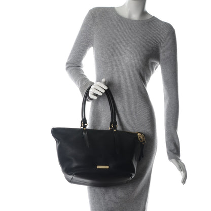 Burberry London Grainy Calfskin Small Salisbury Tote Black 2 of 8
