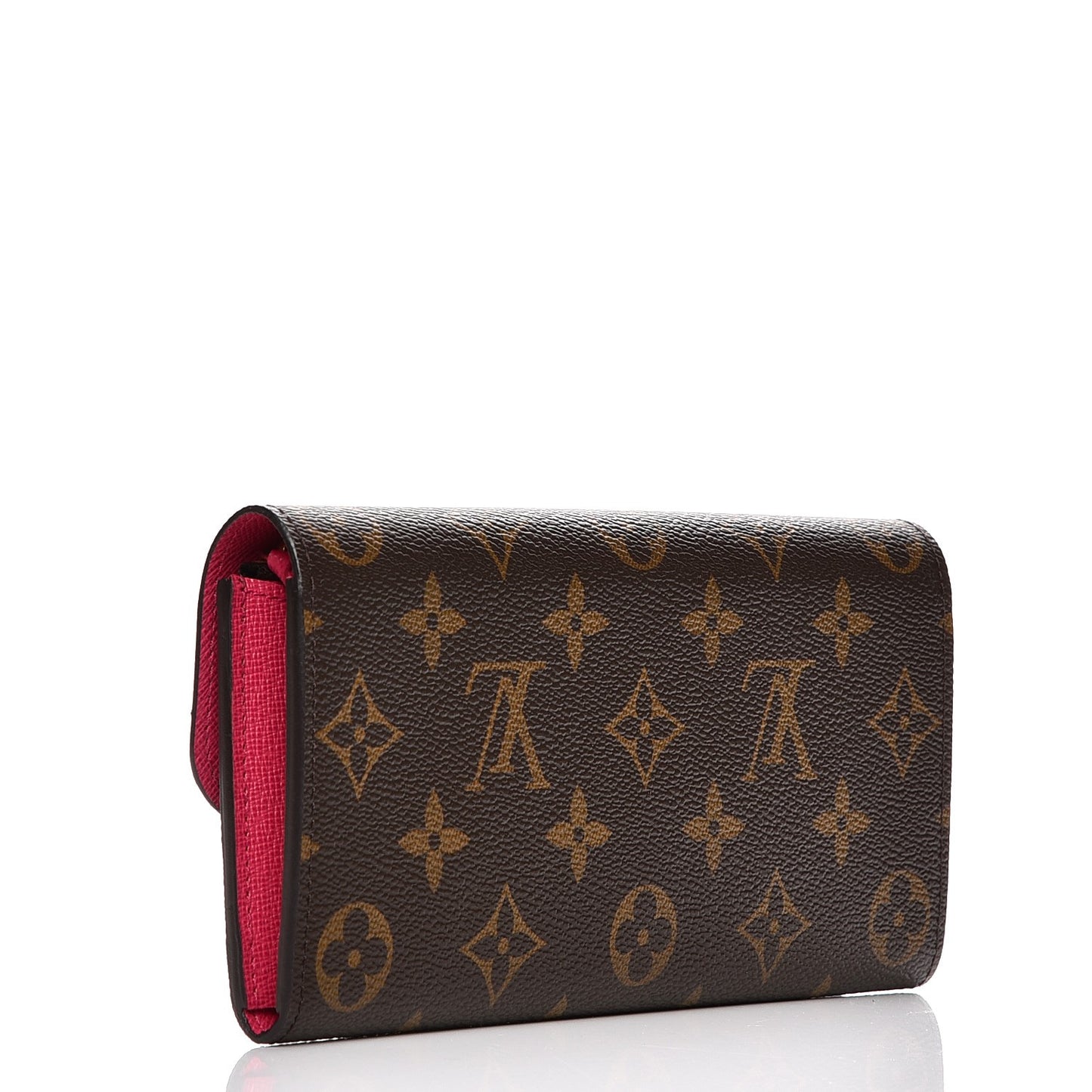 Monogram Emilie Wallet Hot Pink