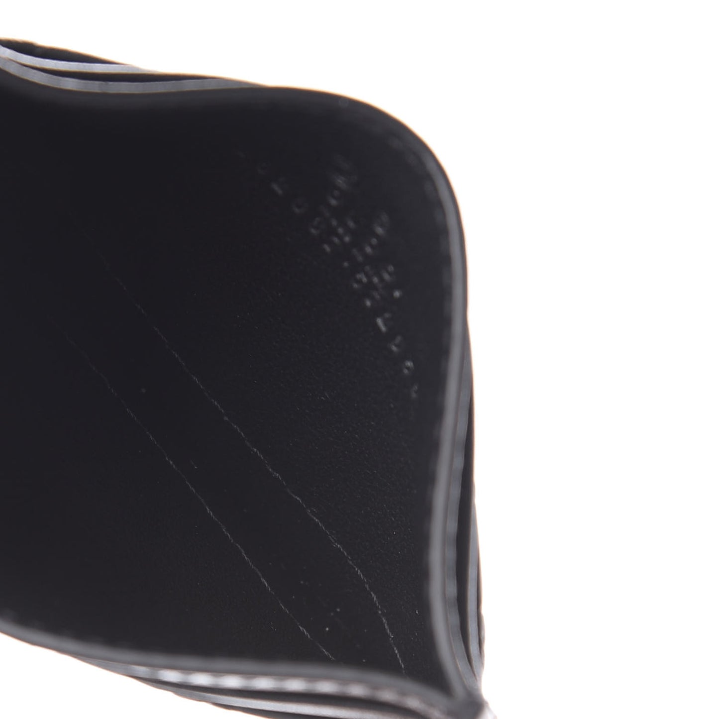 Microguccissima Card Holder Black