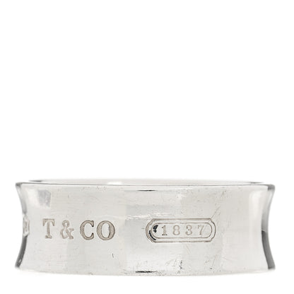 Tiffany Sterling Silver 1837 Band Ring 50 5.5 1 of 6