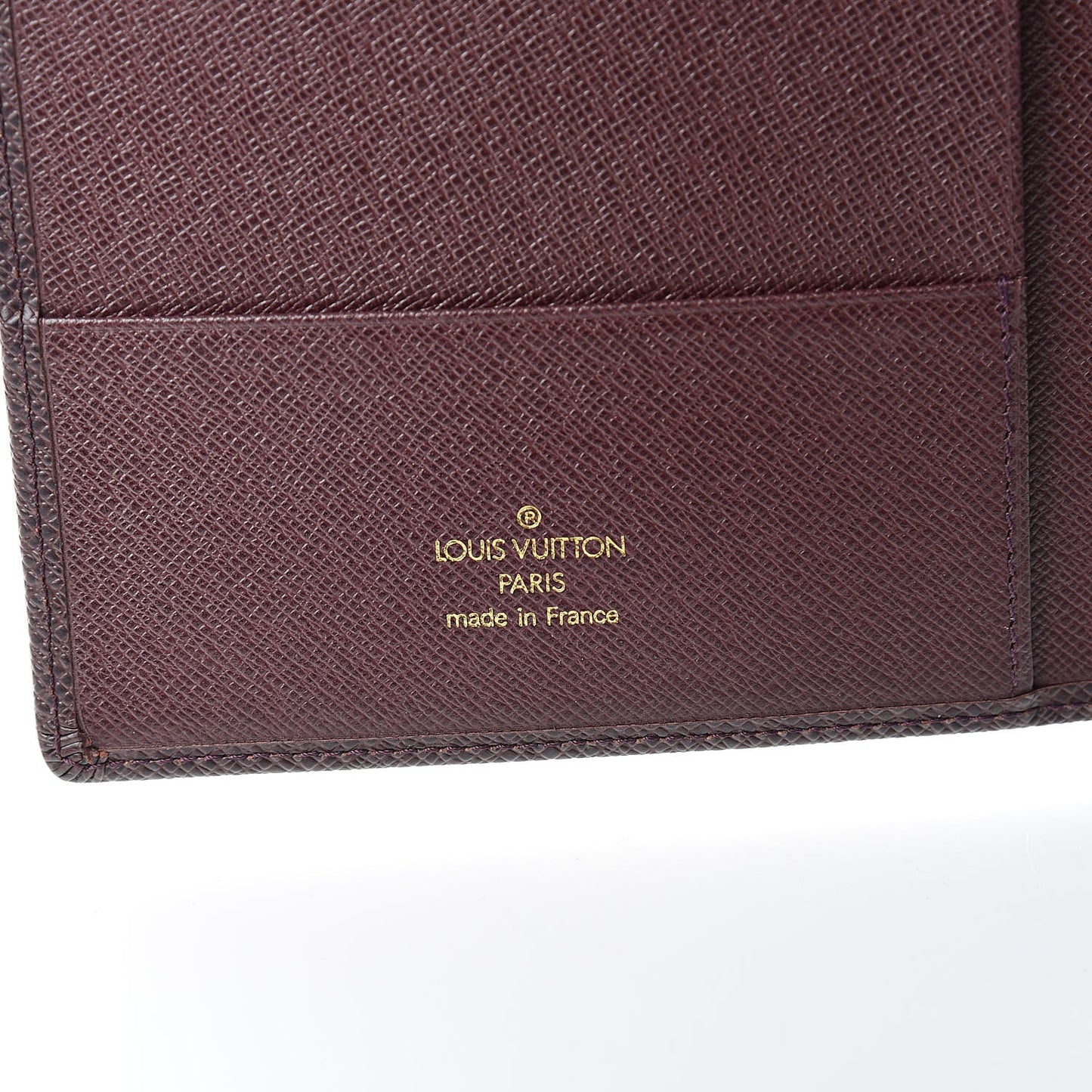 Taiga Large Ring Agenda Cover Acajou