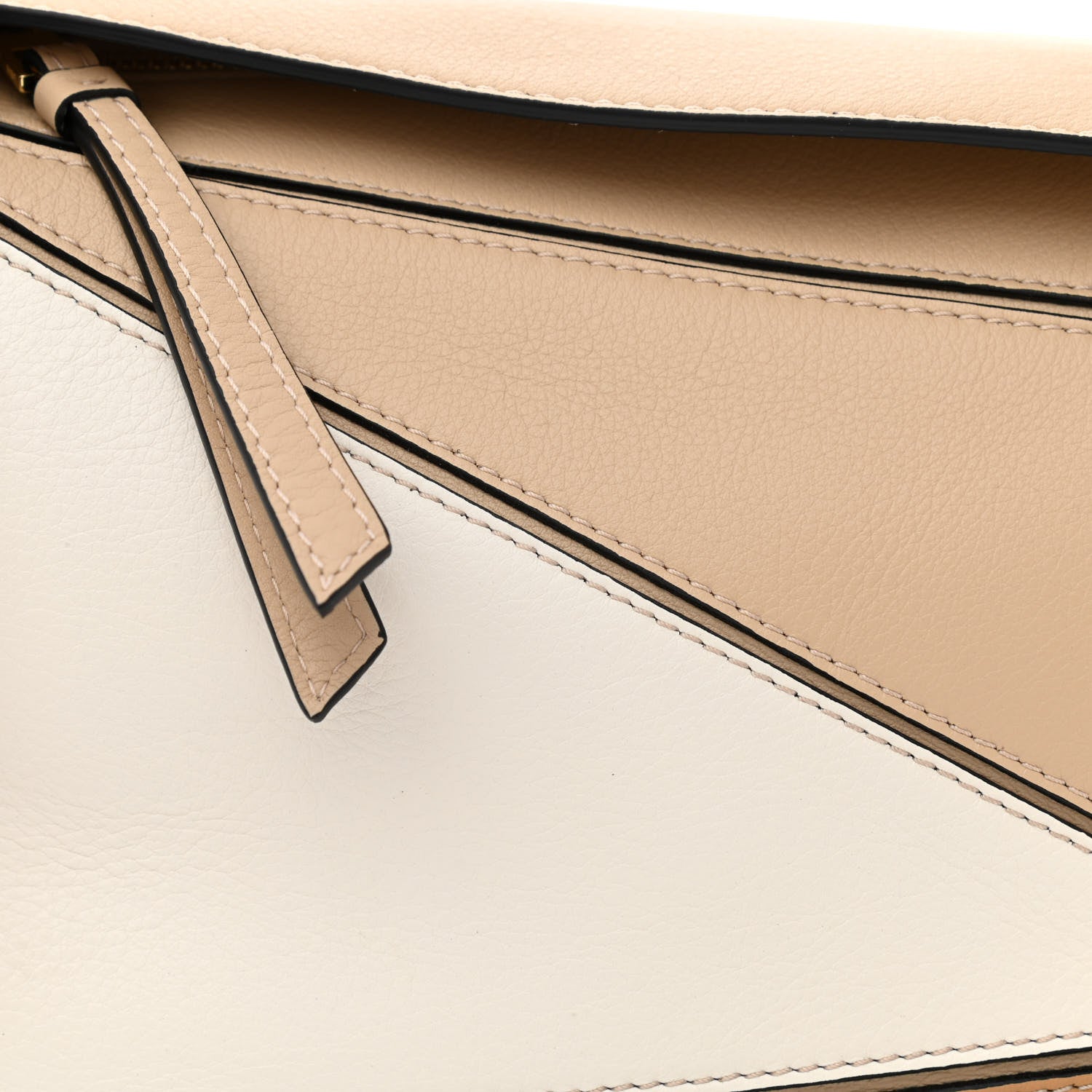 Loewe Calfskin Small Puzzle Bag Dusty Beige Soft White 7 of 9