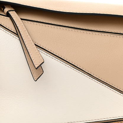 Loewe Calfskin Small Puzzle Bag Dusty Beige Soft White 7 of 9