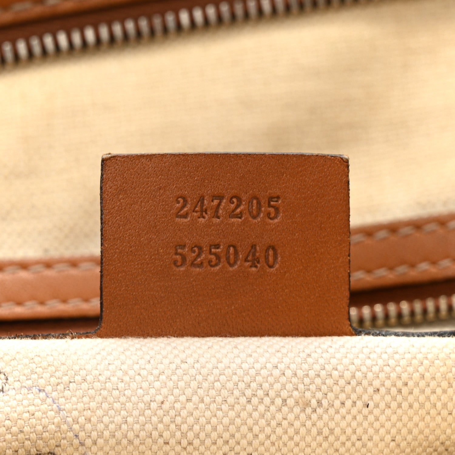 Gucci Monogram Vintage Web Medium Boston Tan 7 of 16