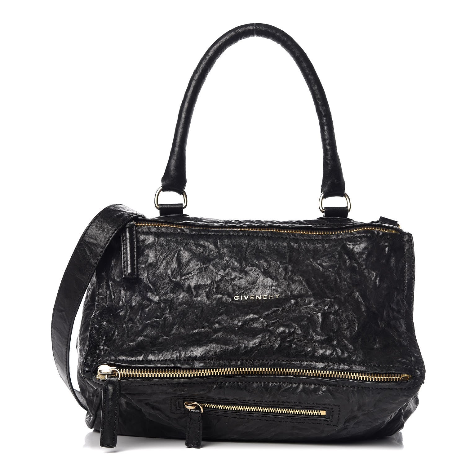 Givenchy Tumbled Sheepskin Medium Pandora Black 1 of 18