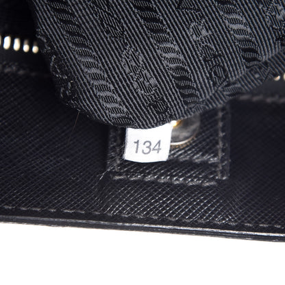 Prada Saffiano Lux Medium Tote Black 9 of 12