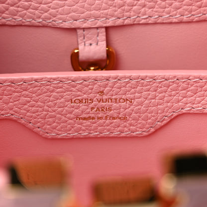Louis Vuitton Taurillon Scrunchie Capucines BB Bubble Gum Pink 6 of 11
