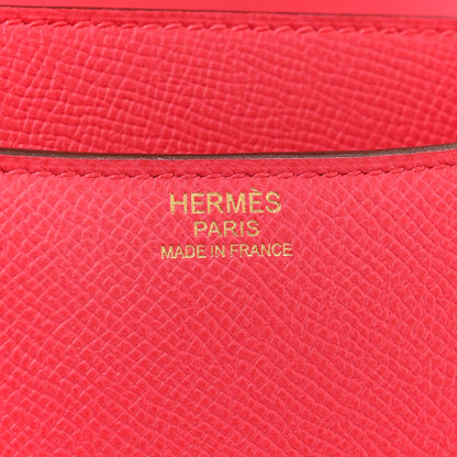 Hermes Epsom Constance 24 Rose Extreme 6 of 12