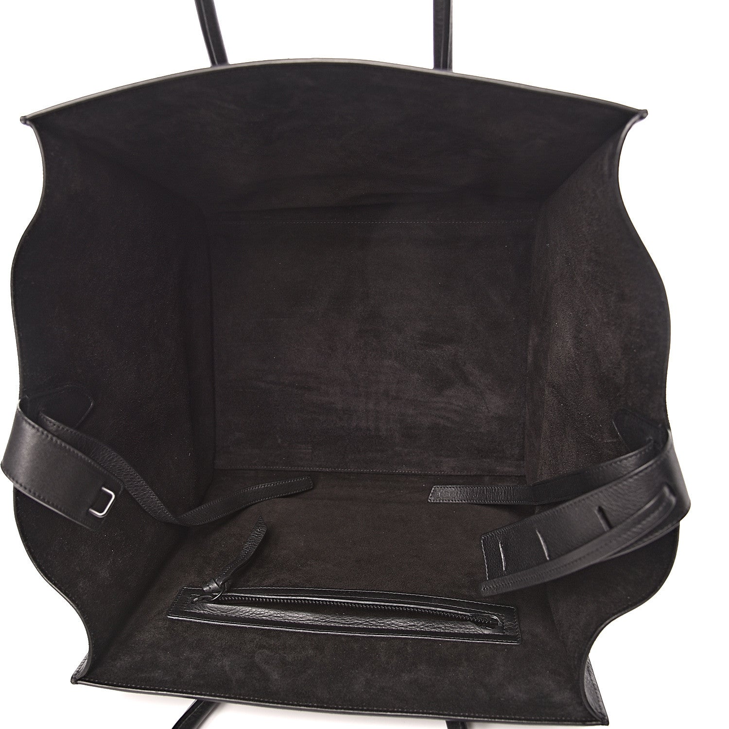 Celine Supple Calfskin Medium Phantom Luggage Black 5 of 9