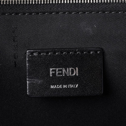 Fendi Nylon Vitello Liberty Face No Words Backpack Black 6 of 8