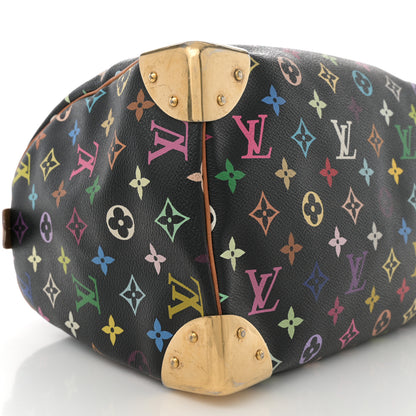 Louis Vuitton Monogram Multicolor Speedy 30 Black 8 of 11