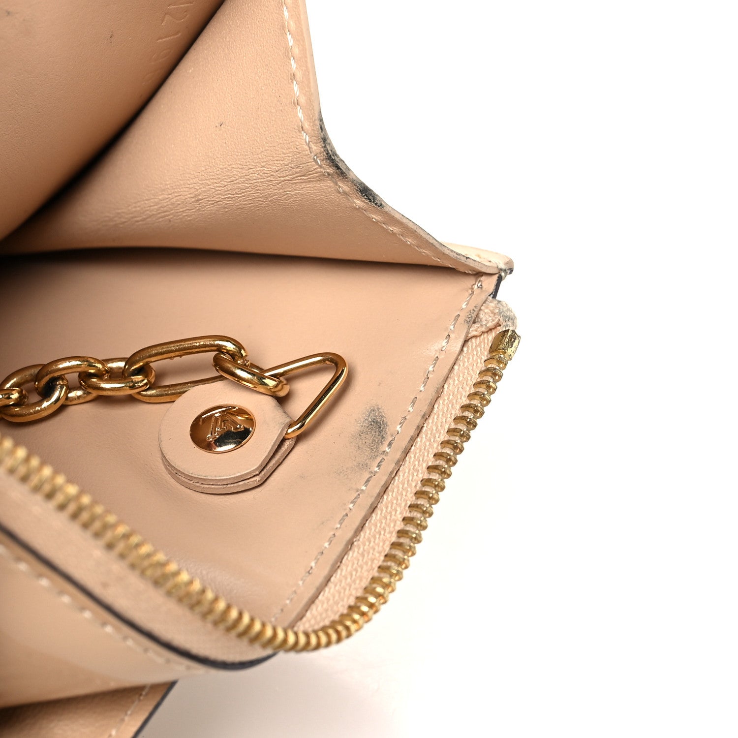 Louis Vuitton Vernis Key Pouch Dune 6 of 8