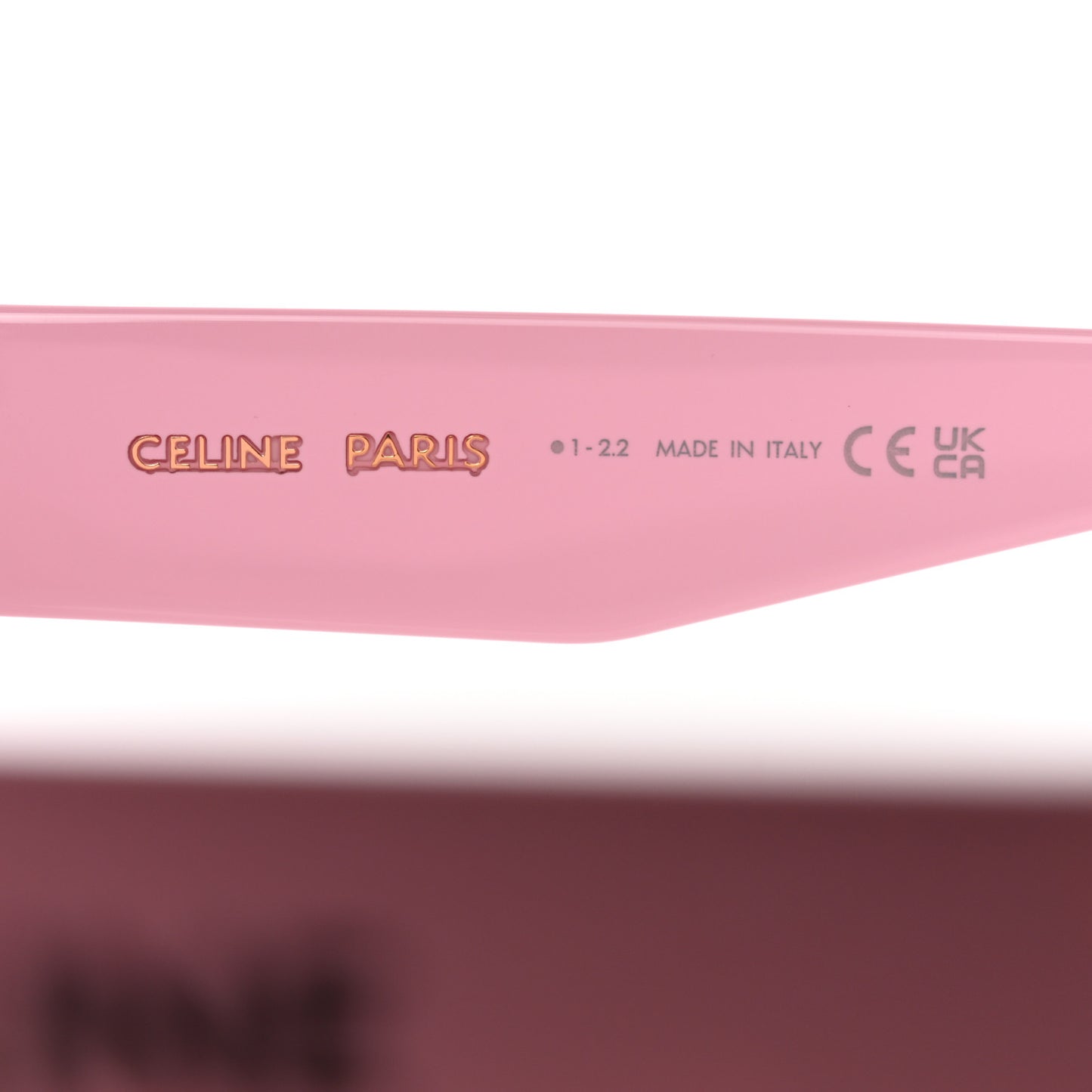 Acetate Monochroms Square Sunglasses CL40214U Light Pink