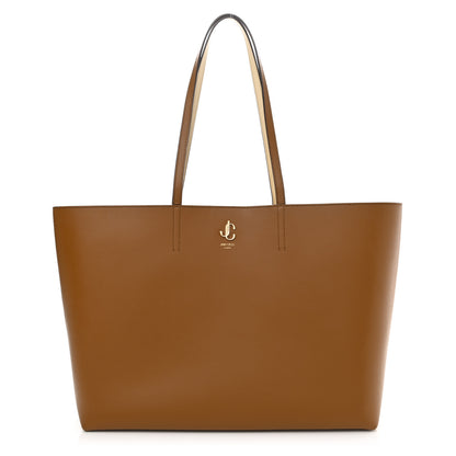 Jimmy Choo Grainy Calfskin JC Tote Cuoio 1 of 11