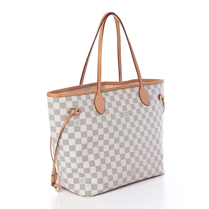 Louis Vuitton Damier Azur Neverfull MM 3 of 10
