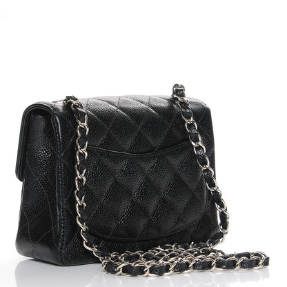 Chanel Caviar Quilted Mini Square Flap Black 3 of 8